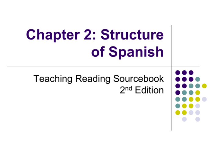 Estructura 2.2 forming questions in spanish