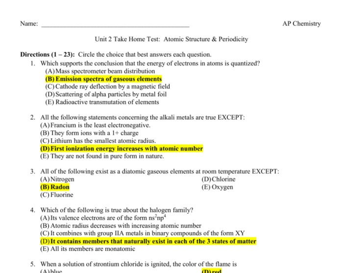 Chemistry the physical setting answer key pdf