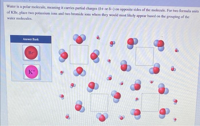 Molecule polar water demos molecules hydrophobe repulsion hydrophobicity