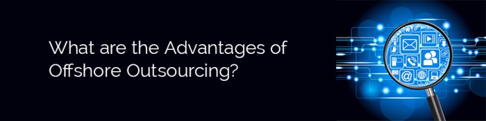 Which of the choices is an example of offshore outsourcing